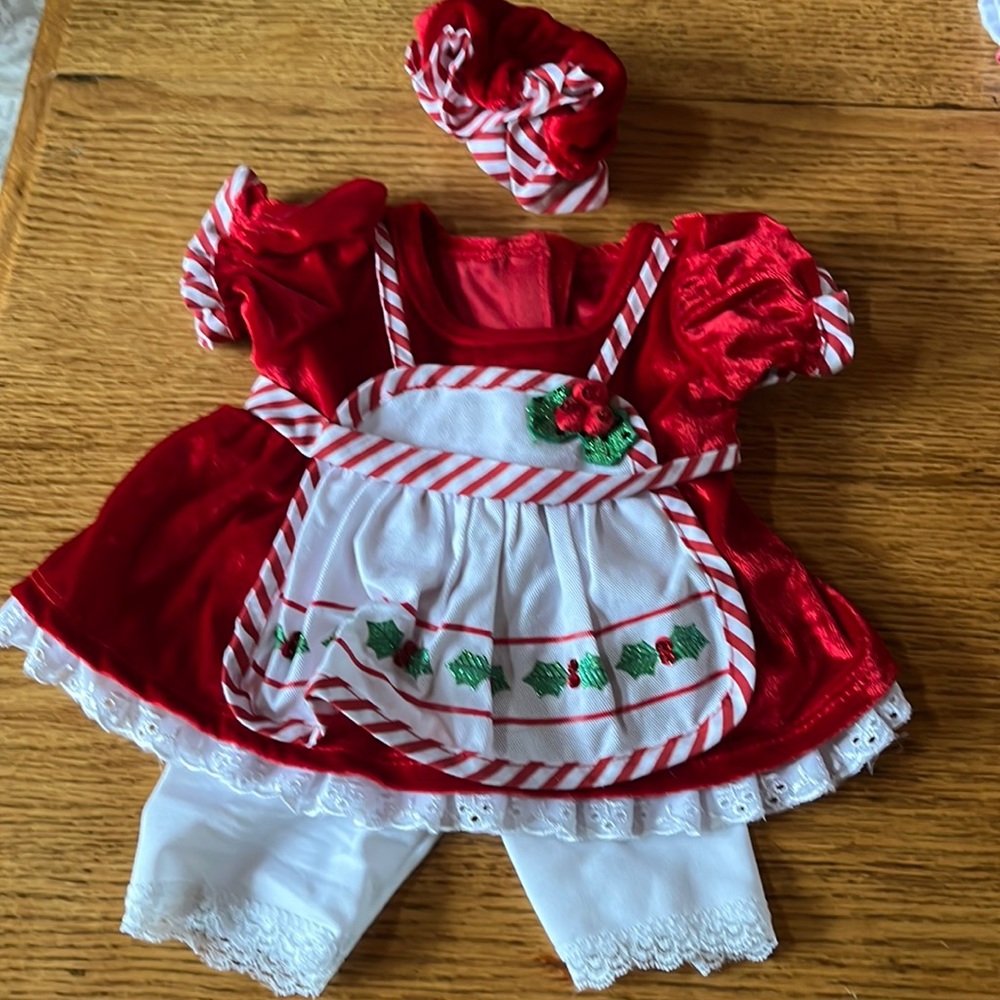 Build a Bear Ms Claus outfit